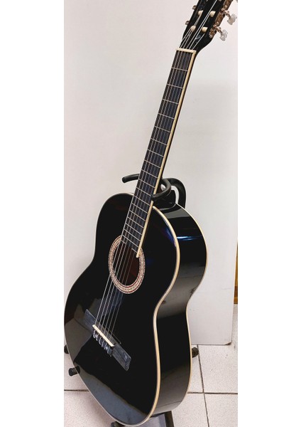 Sap Ayarlı Gül Klavye Gül Eşik Klasik Ağaç Siyah Gitar