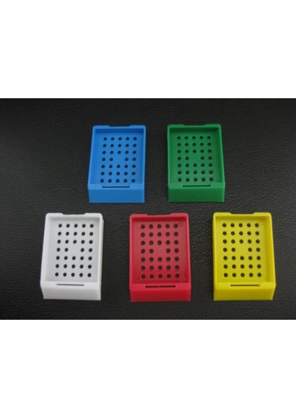 Kapaksız, Yuvarlak Delikli Doku Takip Kaseti - Beyaz