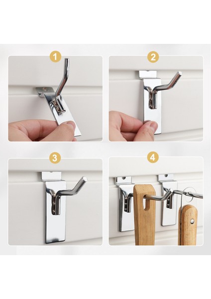 Kanallı Pano Kancası 20 cm Paslanmaz Nikel Kaplamalı Extra Güçlü Kanca fırsatları