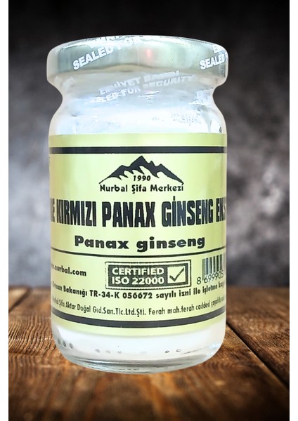 Kore Kırmızı Panax Ginseng Ekstrak 50 gr fiyatları