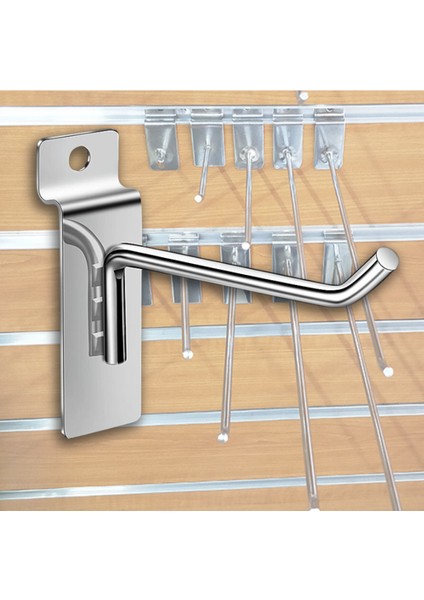 Kanallı Pano Kancası 15 cm Paslanmaz Nikel Kaplamalı Extra Güçlü fiyatları