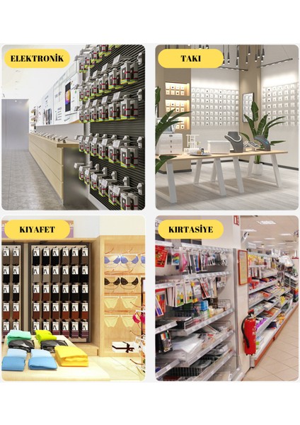 Kanallı Pano Kancası 15 cm Paslanmaz Nikel Kaplamalı Extra Güçlü indirimleri