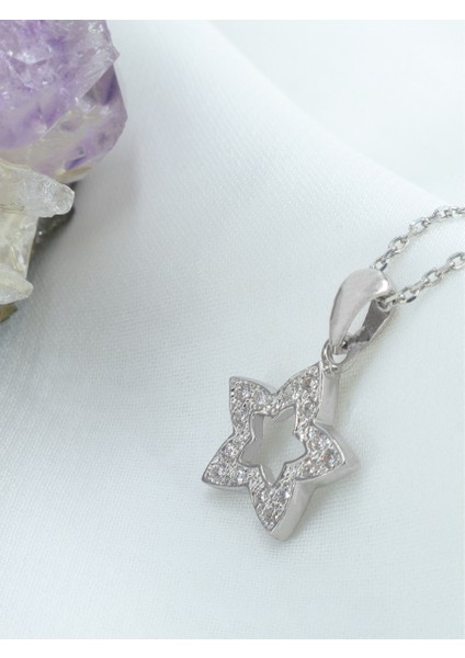 Neva Jewelry Taşlı Mini Yıldız Kolye modelleri