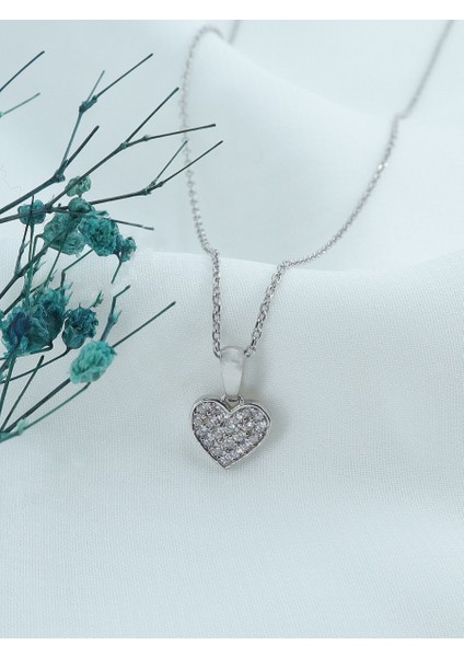 Taşlı Mini Kalp Kolye fiyatları
