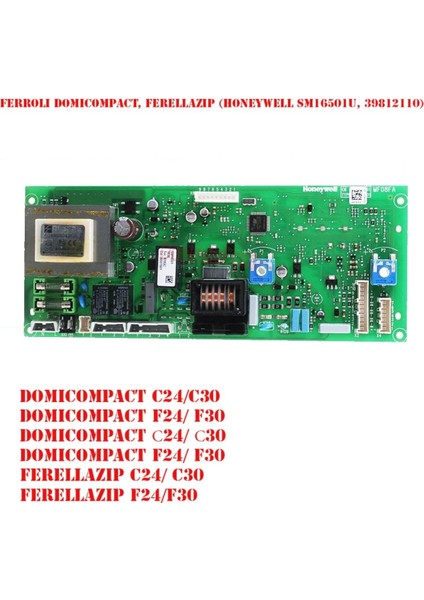 Ferroli Domıcompact F 24 Kombi Anakart