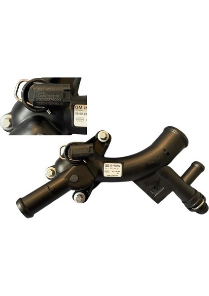 Termostat Gövdesi 25193922 1338489 Astra J 1.4t (A14NET) 25193922 1338489