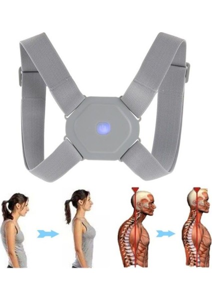 Deluxe Serisi En Çok Tavsiye Edilen Model Sensörlü Dik Duruş Korsesi Şarjlı Titreşimli