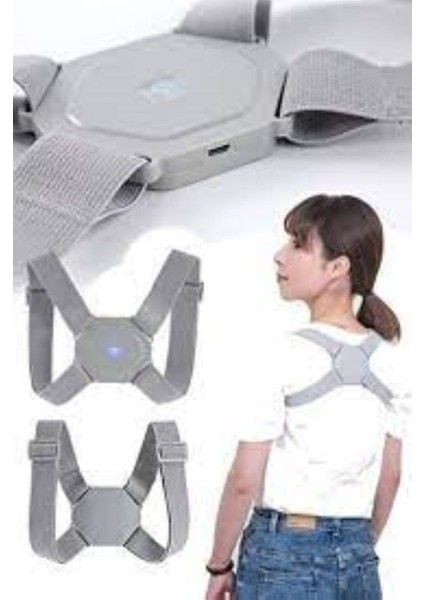 Deluxe Serisi En Çok Tavsiye Edilen Model Sensörlü Dik Duruş Korsesi Şarjlı Titreşimli fırsatları