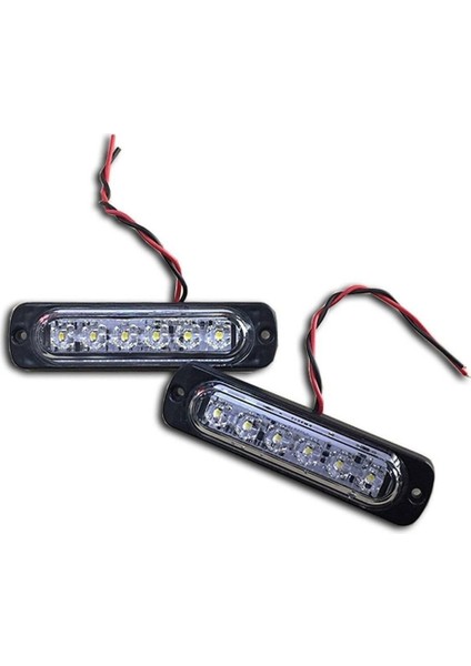 Tekne Karavan Iç Aydınlatma 4 LED Su Geçirmez Beyaz
