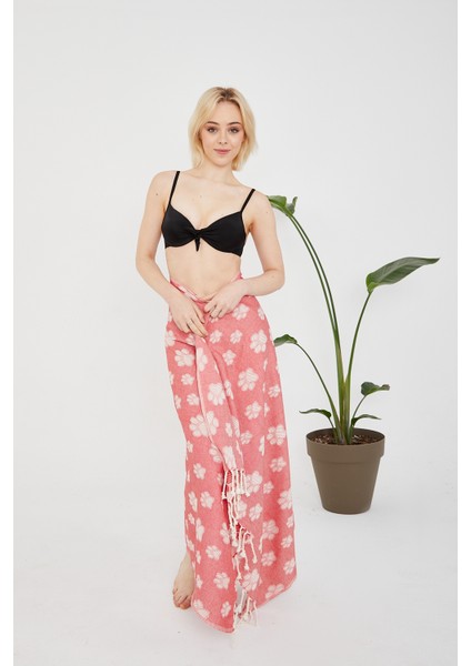 Hediyelik Pamuklu Pati Desenli Peştamal, Havlu, Hamam, Banyo, Plaj, Kadın, Erkek, Unisex fiyatları