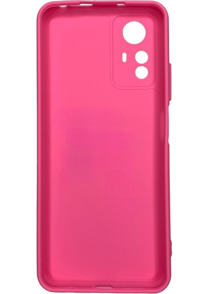 Xiaomi redmi Note 12S Pembe Yumuşak Silikon Kılıf