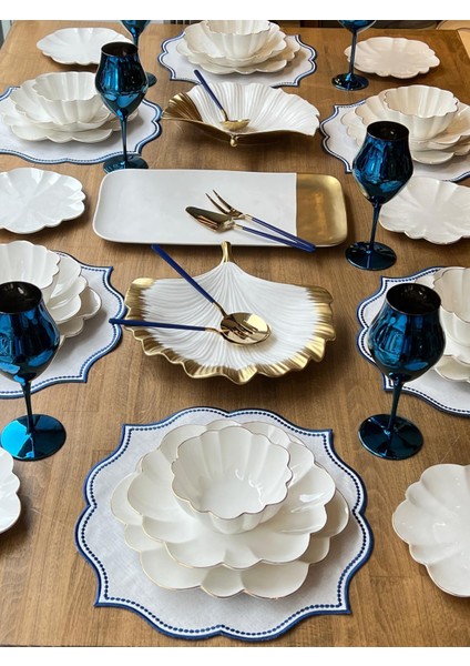 Yemek Takımı Daisy 44 Parça 6 Kişilik