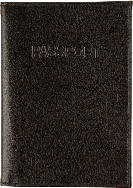 Deri Pasaportluk Siyah K549-01