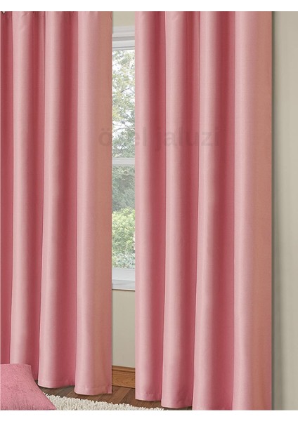 Pembe Blackout (Karartma) Pilesiz Güneşlik Işık Geçirmez (539)