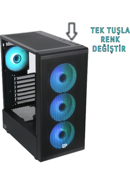 Güneysu Teknoloji Gaming I5-4060 Intel I5 14400F 16GB Ddr5 500G SSD RTX4060 8gb