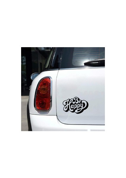 Be Happy Sarı 17X17 cm