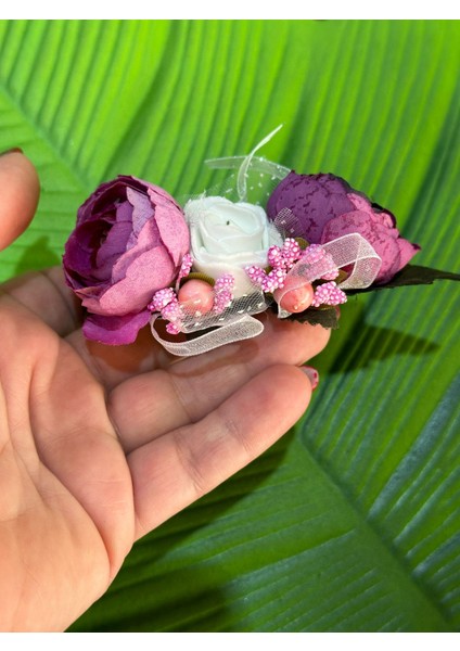 16X4 cm 3 Lü Güllü Broş Yaka Iğnesi Giyim Aksesuarı fiyatları