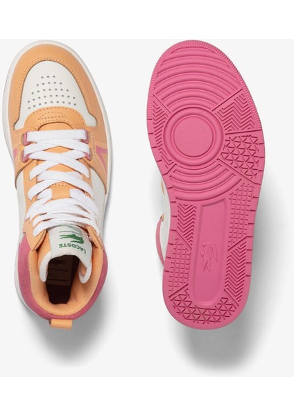 Lacoste L001 Mid Kadın Beyaz Sneaker 745SFA0060-1T2