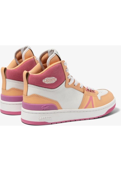 Lacoste L001 Mid Kadın Beyaz Sneaker 745SFA0060-1T2