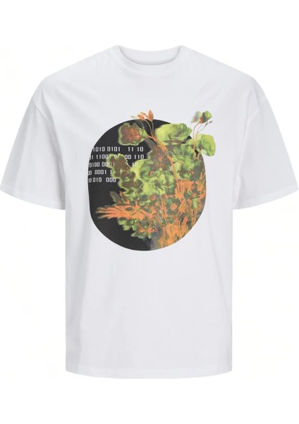 Jcofloral Tee Ss Crew Erkek T-Shirt