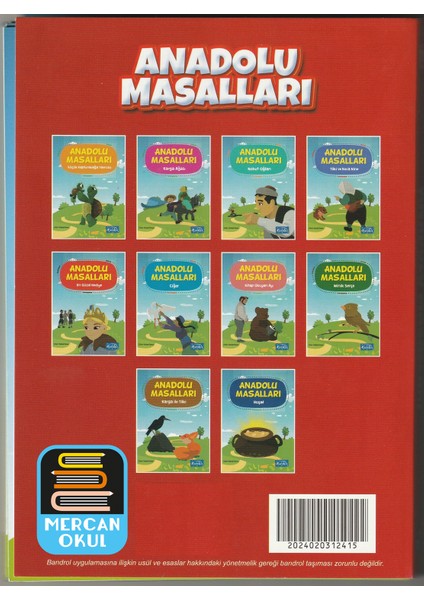 Anadolu Masalları 10 Kitap - Ekrem Aytar