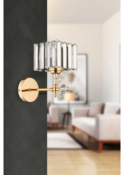 Istanbul Avize Cabo Tekli Gold K-10 Aplik