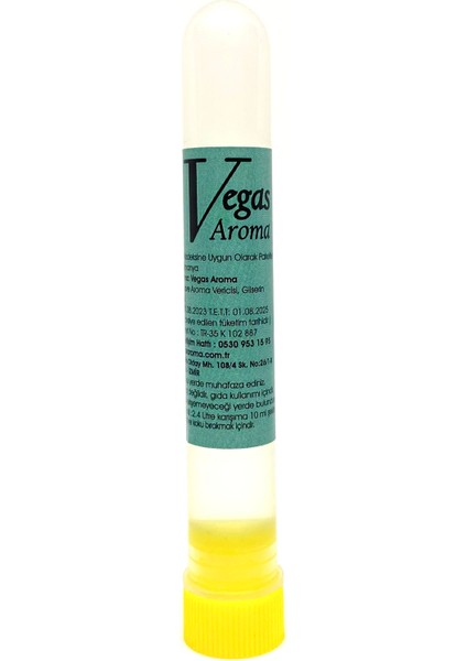 Tekila Kiti 10 ml - Meksika Tekila Aroması - Agave Aroması - Agave Kiti 2.4 Litre Bitmiş Ürün