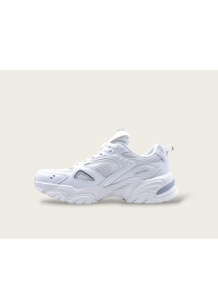 Dareo Memory Foam Beyaz Kadın Yürüyüş Sneaker Spor Ayakkabı H24034Z