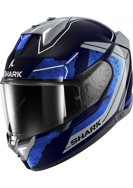Kask Shark Skwal I3 Rhad Lacivert/mavi/gri