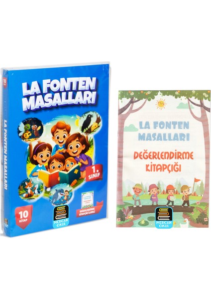 La Fonten Masalları 10 Kitap - Değerlendirme Kitapçığı 2’li Set