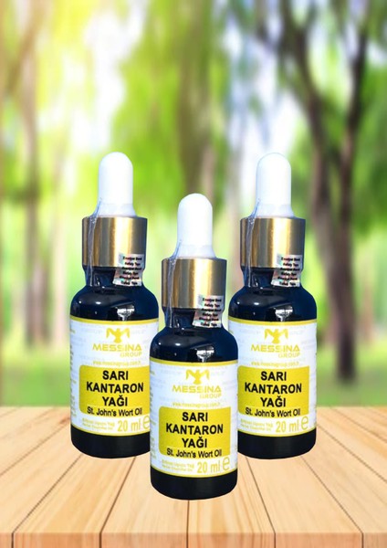 Organik Sarı Kantaron Yağı / Organic St. John's Wort Oil / 20 ml