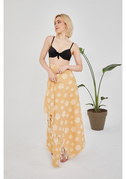 Hediyelik Pamuklu Pati Desenli Peştamal, Havlu, Hamam, Banyo, Plaj, Kadın, Erkek, Unisex modelleri