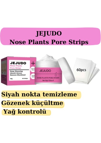 Burun Temizleme Macunu Burun Bandı Giderici 60 Kullanımlık Maske 30 Gr/60 Strips