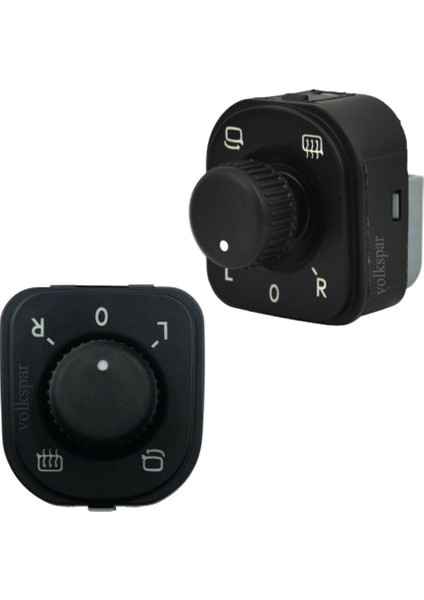 Jetta 2006-2011 Model Arası Uyumlu (Katlanır) Ayna Ayar Düğmesi