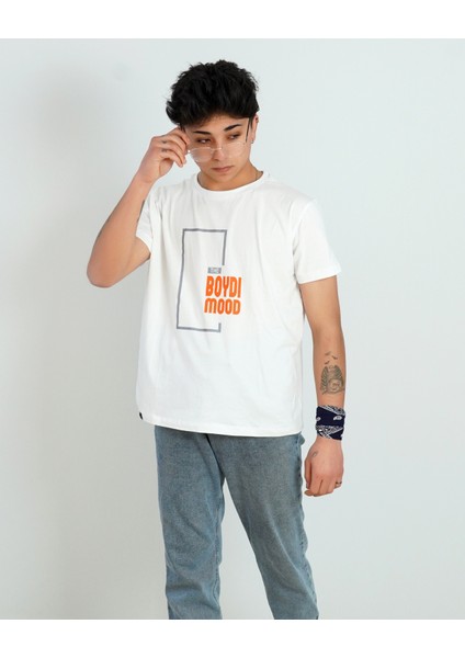 The Boydimood Baskılı Oversize Beyaz Tişört modelleri