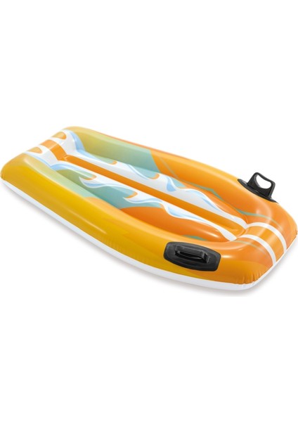 Pompa Dahil Değildir Intex Tutmaçlı Sörf Yatak 112X62 cm Sarı Renk Sarı