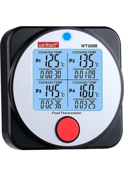Gıda Termometresi Bluetooth Dijital Saplamalı 4 Kanal fiyatları