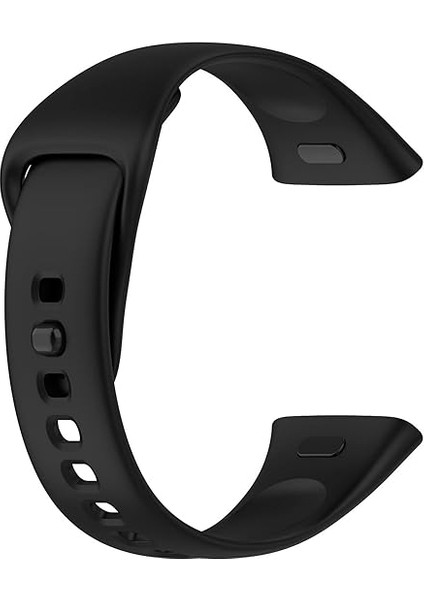 M.tk moveteck Xiaomi Redmi Watch 3 Active Uyumlu Silikon Kordon Jel Delikli Spor Bileklik Renkli Yumuşak Liquid