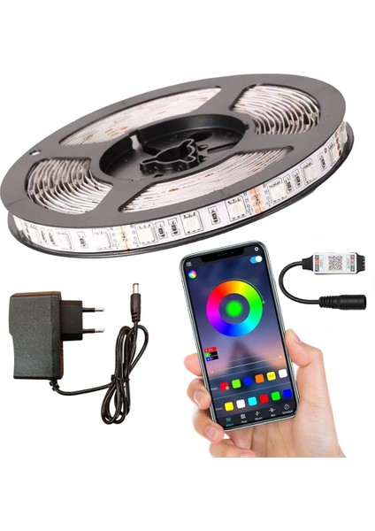 Telefon Kontrollü Tv Arkası Rgb Şerit LED