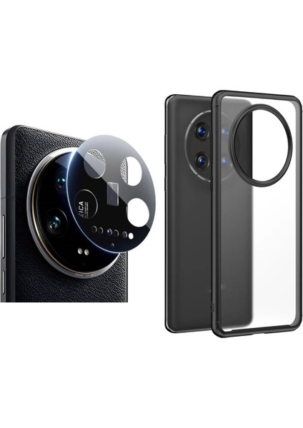 Xiaomi Mi 14 Ultra Kılıf Zore Volks Kapak + Kamera Lens Koruyucu