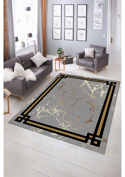 Dijital Baskılı Kaymaz Taban Yıkanabilir Mermer Yolluk Mutfak Salon Halısı, N-Mermer-07-Gri, fiyatları