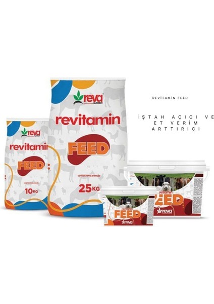 Revitamin Feed Bagışıklık Sistem Düzenleyici Iştah Acıcı Yem Katkı Kova - Kraft