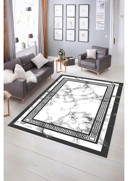 Dijital Baskılı Kaymaz Taban Yıkanabilir Mermer Yolluk Mutfak Salon Halısı, N-Mermer-21-Gri, fiyatları