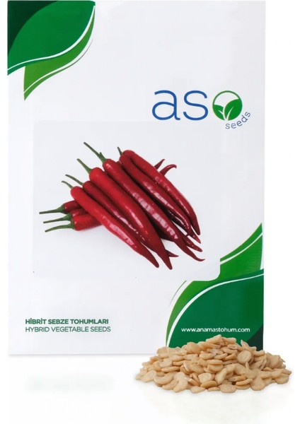 Aso Seeds Acı Şili Biber Tohumu 25 Adet