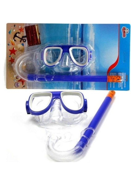 Beyaz Maske ve Snorkel Set