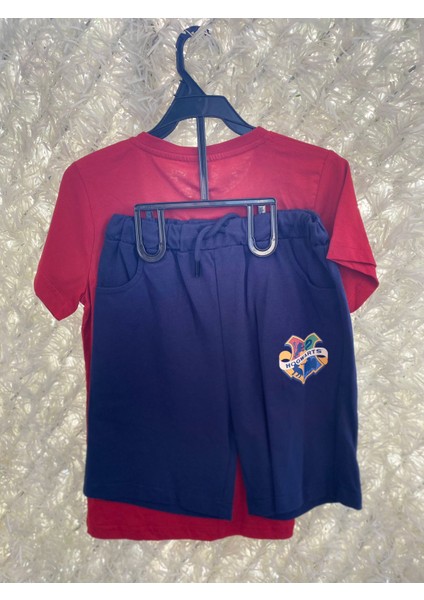 Harry Porter 2Li Kırmızı Şort, T-Shirt