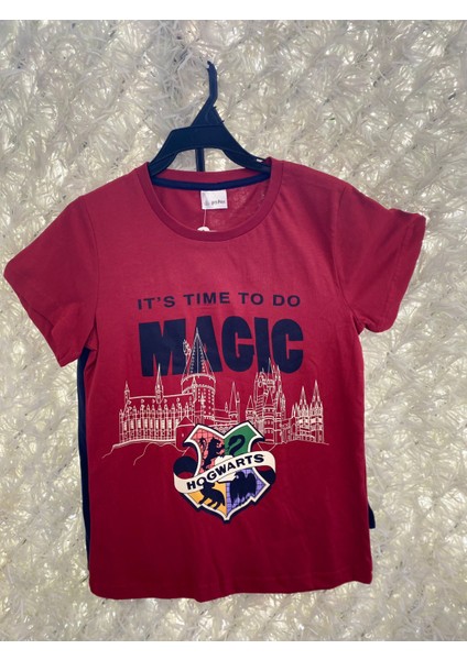 Harry Porter 2Li Kırmızı Şort, T-Shirt