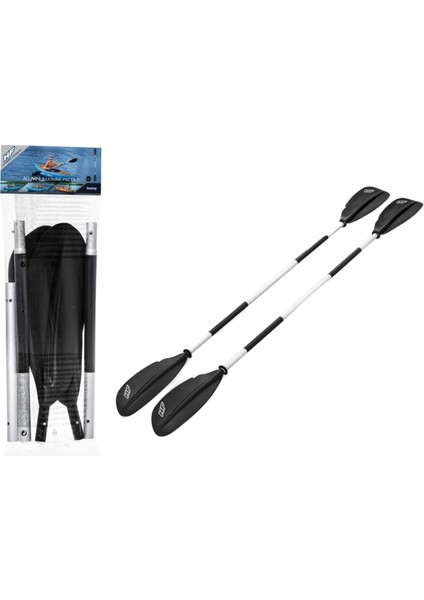 Metalik Hydro-Force Alumınum Kayak Paddle 230 cm Kano Küreği