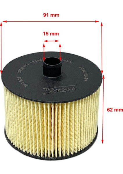 Ford Focus C-Max (2.0 Tdci 100 Kw) 2003-2007 Yakıt Filtresi fiyatları