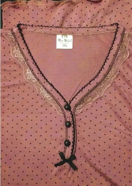 Bambu Kadın Kapri Pijama Takımı